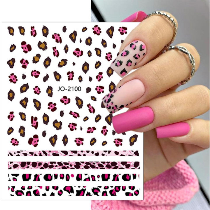 3/6/12%20Sheets%20Leopard%20Nail%20Art%20Stickers%20Set%20%E2%80%93%20Self-Adhesive%20Animal%20Nail%20Decals%20for%20DIY%20Manicure,%20Cheetah%20Paw%20Nail%20Decorations%20-%20Image%205