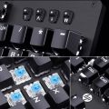 HP GK100F ORIGINAL FULL MECHANICAL KEYBOARD - RGB & Breathing Lights - Blue Switch. 