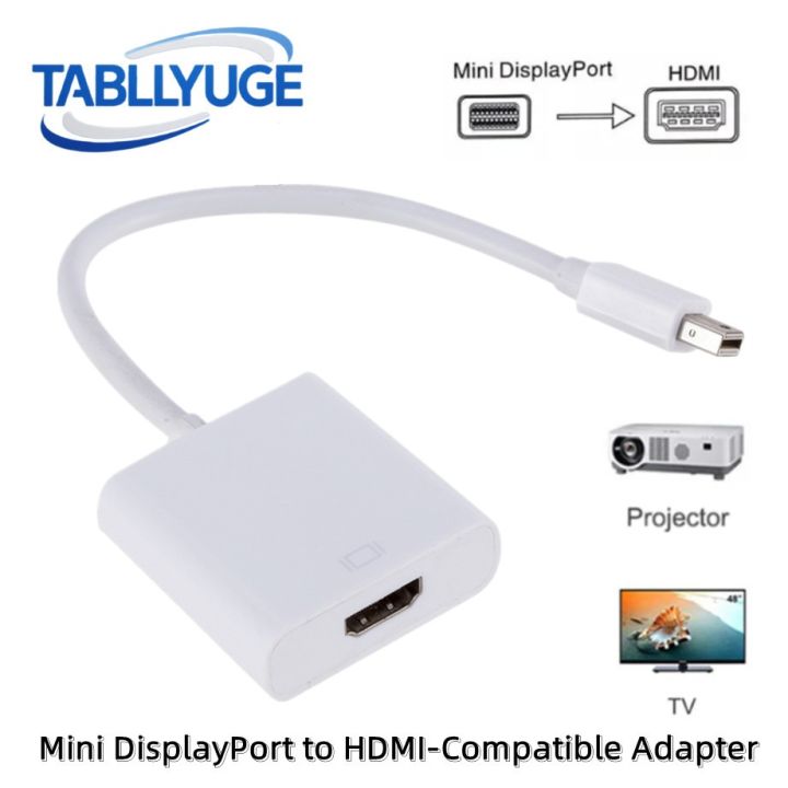  Mini DisplayPort To HDMI-compatible Converter Cable Mini DP Male To HDMI-compatible Female Adapter for Apple Macbook Pro Air
