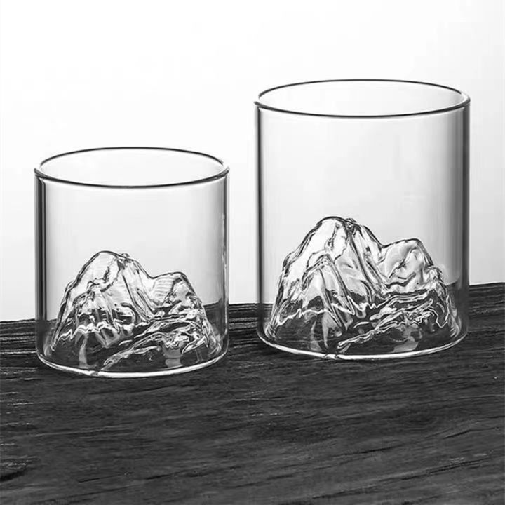 200/300/350ML%203D%20Mountain%20Whiskey%20Glass,Transparent%20Multipurpose%20Beer%20Tea%20Coffee%20Cup%20for%20Home,3D%20Landscape%20Cup%20%20for%20Bar%20Party%20-%20Image%204