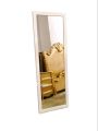 Full size white mirror with adjustable stand , TikTok mirror. 