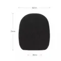 1 PCS Microphone Covers Microphone Windscreen Sponge Cover Hand Mic Foam Cover Protective Cap for Handheld Mic. 