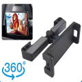 360 Degree Rotating Car Headrest Tablet Mount Holder Portable IPad Stand Auto Rear Seat Pillow Bracket for Travel Road Trip.