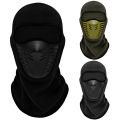 Fleece Motorcycle Face Mask Thermal Moto Riding Balaclava Windproof Winter Ski Mask for Men And Women Warm Motorbike Biker Prote. 