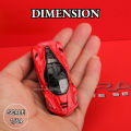 Bburago 1:64 Ferrari Mini Car Model, BB11 Enzo Metal Vehicle Replica F12tdf F40 458 488 GTB Diecast Miniature Home Decor Boy Toy. 