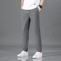 Men's Trousers Casual Solid Breathable Slim Straight Pants Male Joggers Thin Quick Dry Sweatpants Sports Pants Hiking Pants Men. 