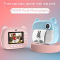 Children's Camera LCD Screen 2.4 Inches Supports 32G Memory Battery Life 1000 MAh Instant Printing Camera Supports Video Games. 