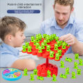 Board Game Frog Balance Tree Educational Montessori Math Toy Parent-child Interaction Tabletop Game Toy Kid's Focus Training Toy. 