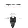 Pet Clipper USB Charging Cable Square(+) Circle(-) for Codos CP9600 CP6800 Baorun P6 P9 Hair Trimmer Charging line Spare Parts. 