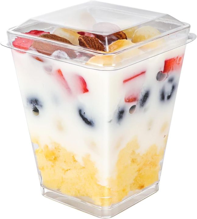20PCS%20Plastic%20160ml%20Dessert%20Cups%20with%20Lids%20Spoons%20Pudding%20Cup%20Dessert%20Cake%20Cup%20Appetizer%20Jelly%20Yogurt%20Mousse%20Dessert%20Baking%20Cup%20-%20Image%204