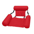 Water Hammock Swimming Pools Inflatable Air Mattress Summer Beach Lounger Back Floating Chairs Sleeping Beds. 