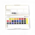 Artist Professional 24 Water Color Paints With Brush And Palette. 