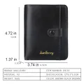 Fashion Men Wallets High Quality PU Leather Zipper Short Design Card Holder Male Purse with Coin Pockett Holder Men Wallets. 