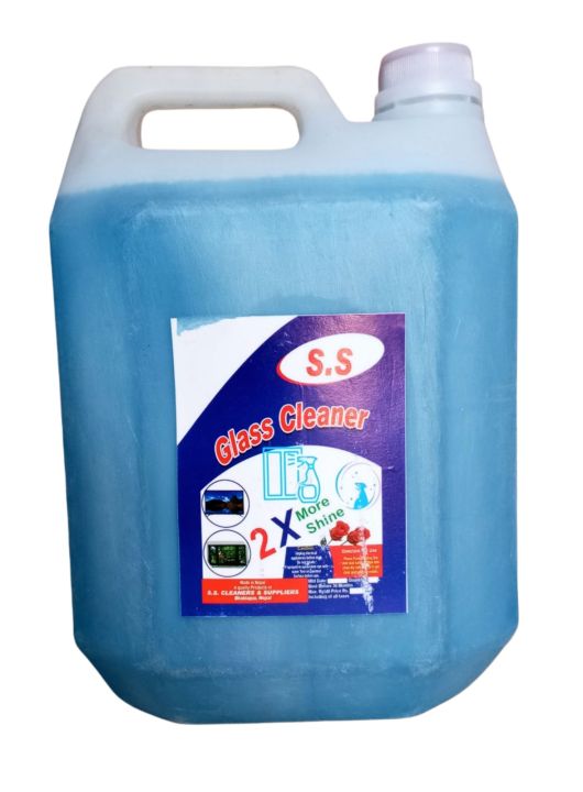 S.S Glass Cleaner 2X More Shine 5 Ltr.