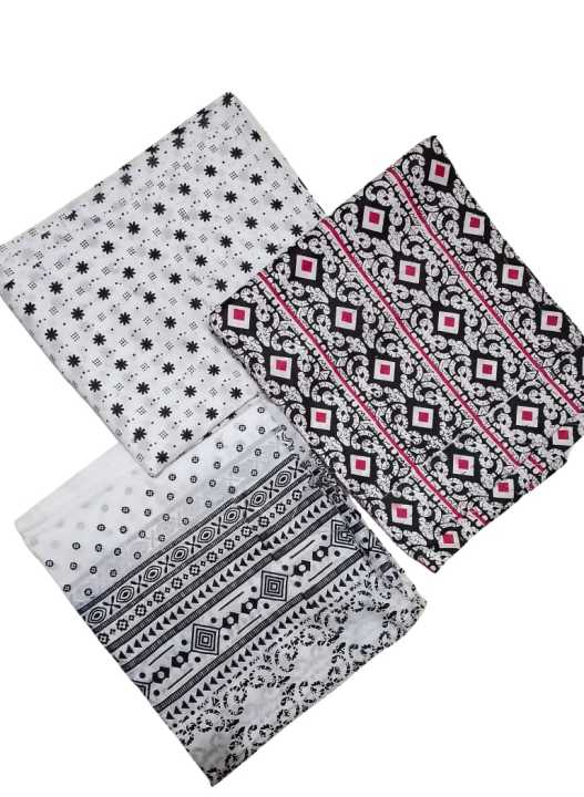 Pure Cotton Printed 3pieces