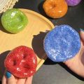 Squishy Fidget Toys Colorful Stress Relief Noise Ball, Vacuum Shapeable Squeeze Toy for Anxiety Relief & Hand Exercise. 