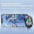 FS09 Mobile Phone Semiconductor Fast Cooling Fan Radiator Back-clip 3 Gear Adjustable Game Cooler for IOS Android Universal PUBG. 