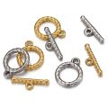 12/Pcs Bracelet LOCK - Stainless Steel OT Toggle Claps for jewellery making - Necklace Necklaces Bracelets Connector Hooks Finding Accessories. 
