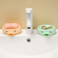 duck shape soap dish random colour available. 