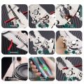 Industrial Grade Foldable Wire Stripper Pliers, Multifunctional Electrician Tool for Wire Cutting & Crimping. 