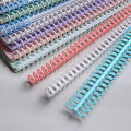 30 Holes Loose-leaf Plastic Binding Ring Spring Spiral Rings Binder Strip For A4 Paper Notebook Stationery Office Supplies.