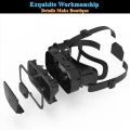 TIEHANHAN VR New 3D Virtual Reality Gaming Glasses Headset Compatible With Smart Phone G10 Metaverse VR Headset for 4.7-7 inch. 