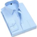 Men's Dress Casual Long Sleeved Shirt Twill White Blue Gray Black Male Shirt For Men Social Brand Shirts 6XL 7XL 8XL 9XL Gozbkf. 