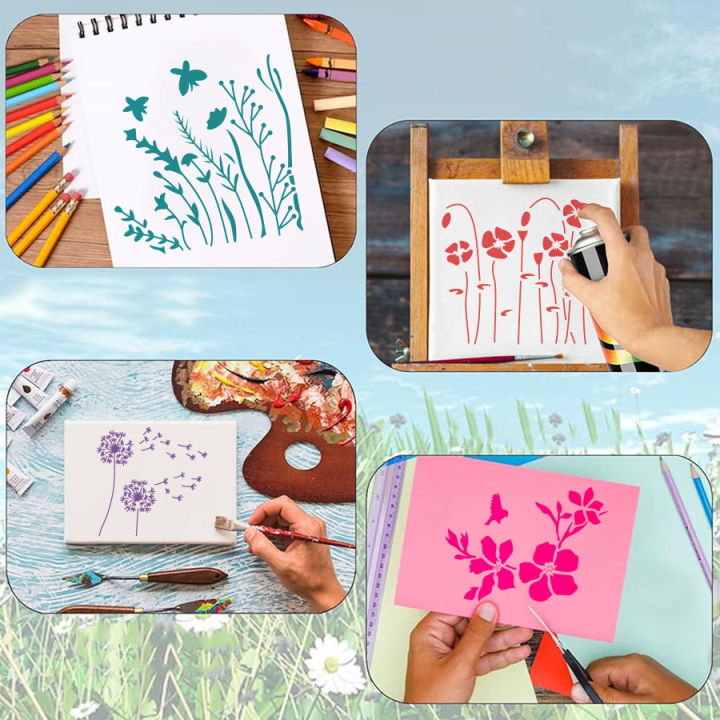 15PCS%20Large%20Stencil%20Templates%20%E2%80%93%206*6inch%20Reusable%20Painting%20Set%20for%20Wall,%20Fabric,%20DIY%20Crafts%20-%20Image%204