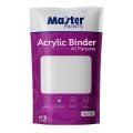 MASTER PAINTS Premium Acrylic Binder - #1 Paint Binder in Pakistan (0.5KG & 1KG) | Best for Wall Paint, Texture, Waterproofing, Furniture, Arts & Craft | High Adhesion, Weatherproof, Crack-Resistant | For Interior/Exterior Use | Better than D-18. 