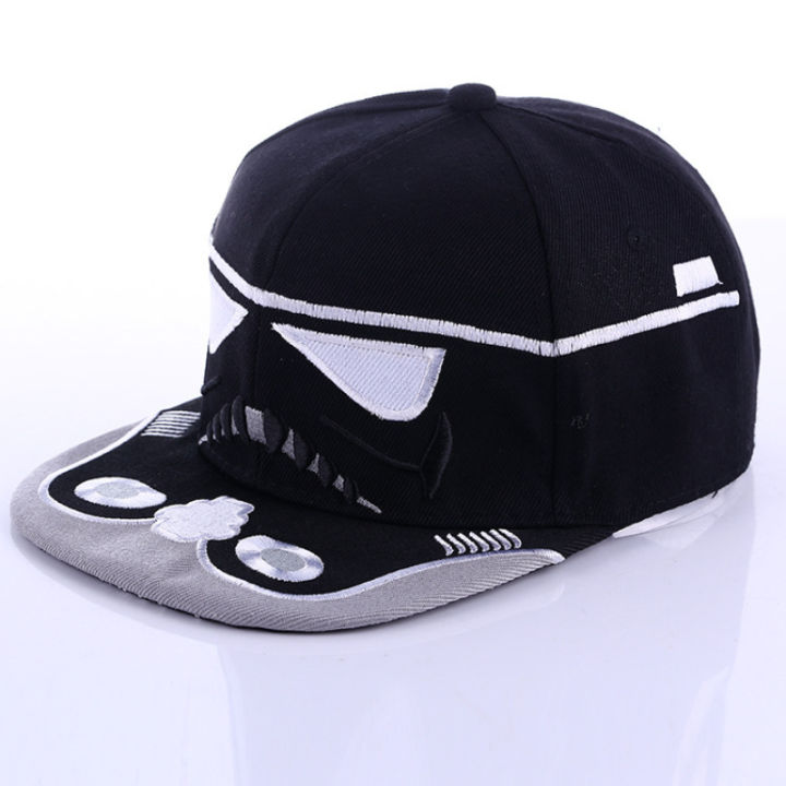 Star%20Wars%20Hat%20Darth%20Vader%20Clone%20Troopers%20Imperial%20Stormtrooper%20Unisex%20Cotton%20Baseball%20Hat%20Casual%20Sunshade%20Hat%20Flat%20Brimmed%20Hat%20-%20Image%202