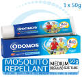 DABUR Odomos Non-Sticky Mosquito Repellent Cream With Vitamin E & Almond | Single 50gm or Combo Choice Pack. 