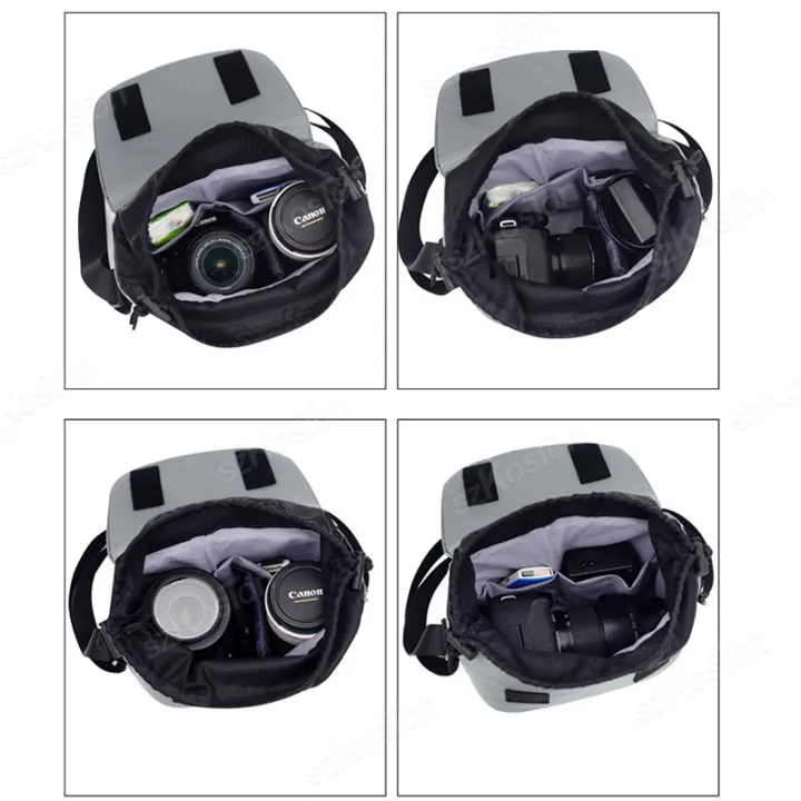 Sling%20Bag%20Universal%20Bag%20Photography%20Crossbody%20Storage%20Bag%20for%20DSLR%20Camera%20Outdoor%20Travel%20Organizer%205L%20Capacity%20Waterproof%20-%20Image%203