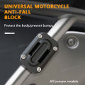 BLALION 1/2/4PCS Motorcycle Engine Crash Bar Decorative Bumper Protection Block Engine Bumper Guard Blocks Fit for 22/25/28mm. 