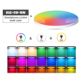 Tuya Wifi/Zigbee Ceiling Light RGBCW Led Ceiling Lamp Livingroom Home Decoration Smart Lamp For Smart Life APP Alexa  Home. 