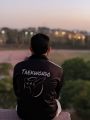 Taekwondo black tracksuit. 