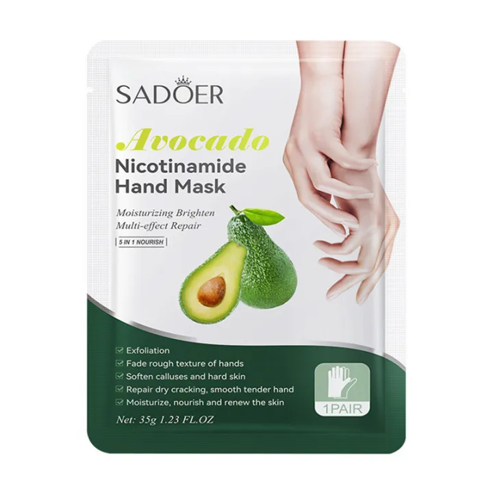 6%20Pairs%20SADOER%20Fruit%20Hand%20Mask%20Avocado%20Honey%20Peach%20Papaya%20Cherry%20Strawberry%20Vitamin%20C%20Moisturizing%20Masks%20For%20Hands%20Skin%20Care%20-%20Image%205