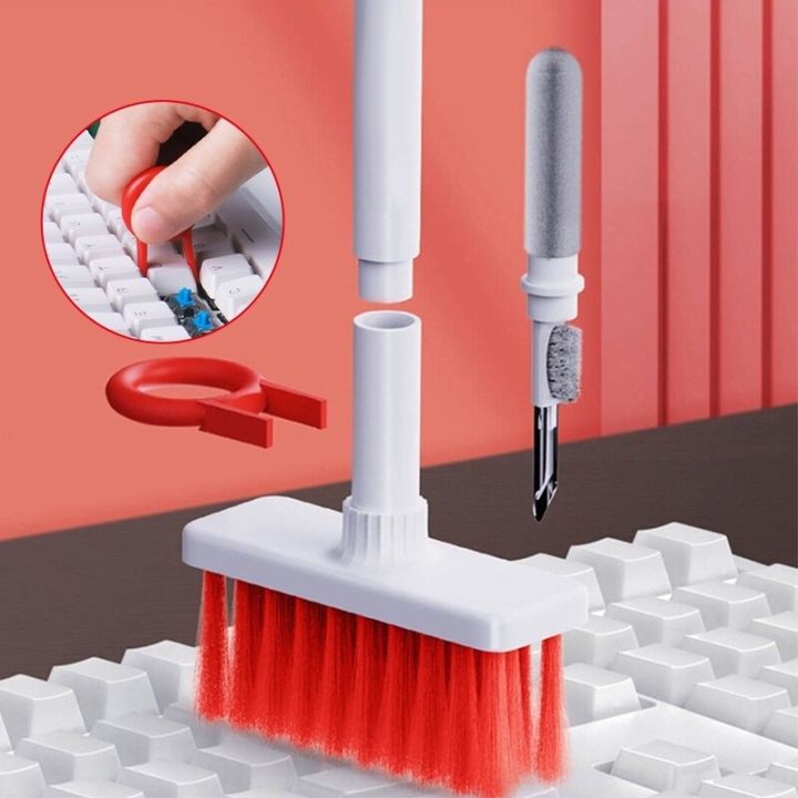 Keyboard cleaning brush computer 5 in 1 keyboard cleaning brush headset cleaning brush laptop cleaning equipment