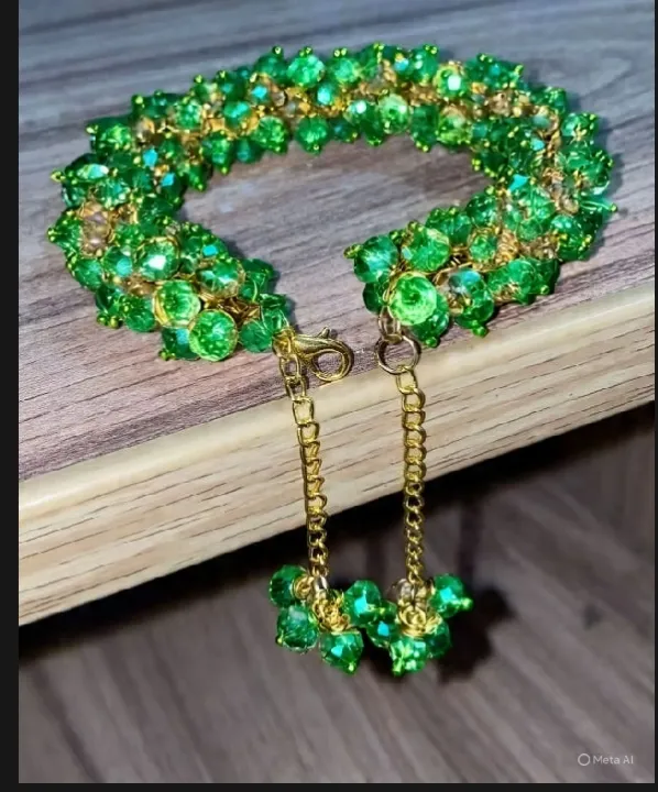 Premium%20Golden%20Gajra%20Bracelet%20for%20Women%20&%20Girls%20%7C%20Traditional%20Ethnic%20Floral%20Jewelry%20with%20Crystal%20Beads%20&%20Kundan%20Style%20%7C%20Chain%20Bracelet%20for%20Bridal,%20Wedding,%20Mehndi,%20Eid%20&%20Festive%20Wear%20-%20Stylish%20Party%20Wear%20Bangles%20Elegant%20Lightweight%20Hand%20Accessory%20-%20Image%205