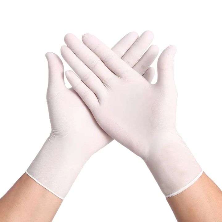 JUSTLANG%2010%20Pairs%20Medical%20Surgical%20Gloves%20Sterilization%20No%20Powder%20Pockmarked%20Disposable%20Sterility%20Latex%20Gloves%20Clinic%20Doctor%20-%20Image%206