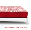 2in1 Medicated Mattress 1 side Soft & other side Hard. 