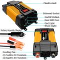 Inverter 4000W 6000W DC 12V To AC 110V 220V Portable Voltage Transformer Auto Charger Converter Car Power Inverter LED Display. 