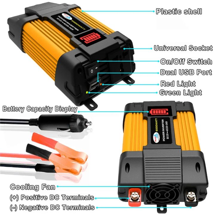 Inverter%204000W%206000W%20DC%2012V%20To%20AC%20110V%20220V%20Portable%20Voltage%20Transformer%20Auto%20Charger%20Converter%20Car%20Power%20Inverter%20LED%20Display%20-%20Image%202