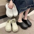 Chunky Platform Clogs Shoes for Women Thick Bottom Non Slip Beach Sandals Woman Summer 2024 Fashion Wedges EVA Sandals Slippers.