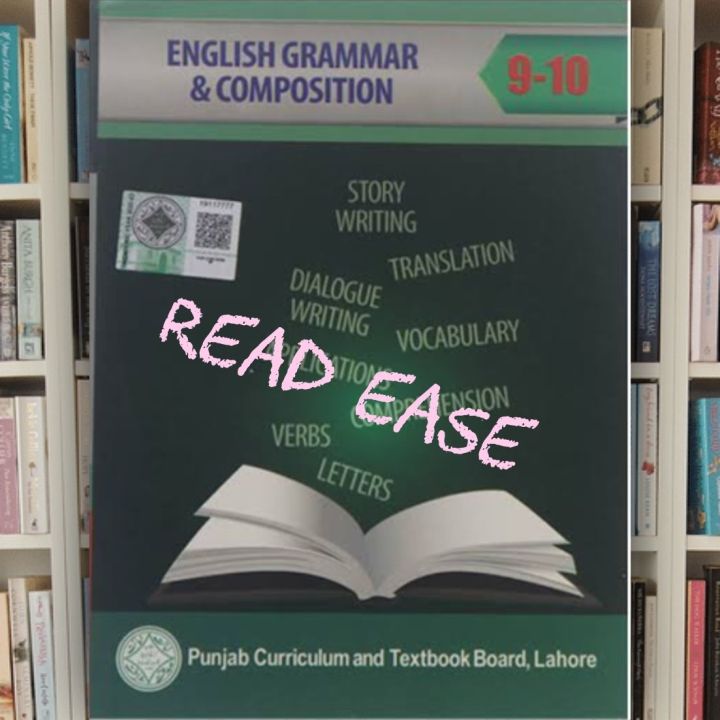 PTB New English Grammar Textbook Class 9 .10
