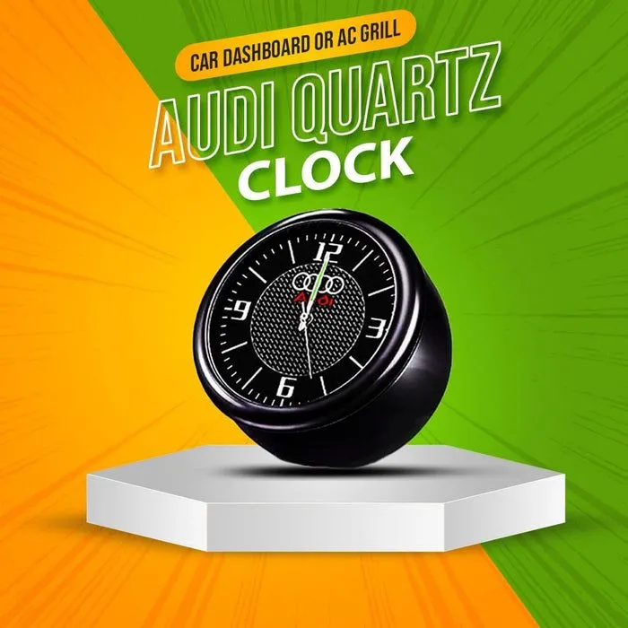 Audi%20Car%20Dashboard%20Or%20AC%20Grill%20Clock%20-%20Image%202