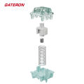 GATERON Magnetic Jade Pro Keyboard Switches, Linear Factory Pre-lubed Freely Setting Pre-Travel 20mm Longer Spring Key Switches.