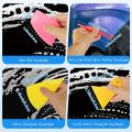 Car Film Wrapping Tool Kit Window Tinting Tools Vinyl Wrap Felt Squeegee Wrap Stick Vinyl Cutter Utility Knife Plastic Scraper.
