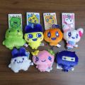 Hot Tamagotchi Anime Mametchi Plush Doll Keychain Kawaii Mimitchi Bag Doll Pendant Kuchipachi Cartoon Doll Cute Girly . 