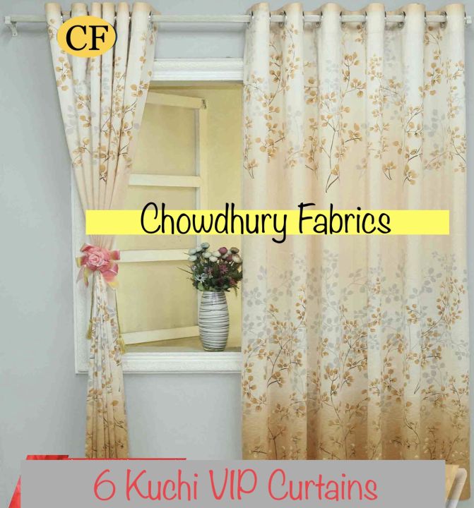 New Design Synthetic Curtain ( 4-5-6 Kuchi), Best Quality Home tex Curtain For Door And Windows, Gorer Porda, Chowdhury Fabrics