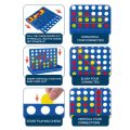 The Classic Game Of Connect 4  Game For 2 Players; Connect 4 Grid Get 4 In A Row Game For Kids Ages 6 And Up Backyard Games For. 